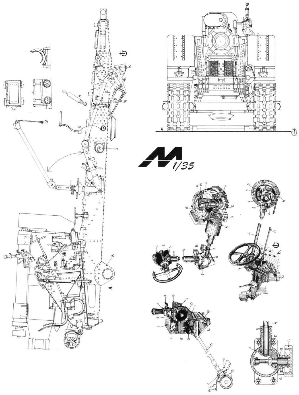 203 mm howitzer M1931 (B4) Blueprint Download free blueprint for 3D