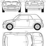 Cars Blueprints - Download free blueprint for 3D modeling - Part 11